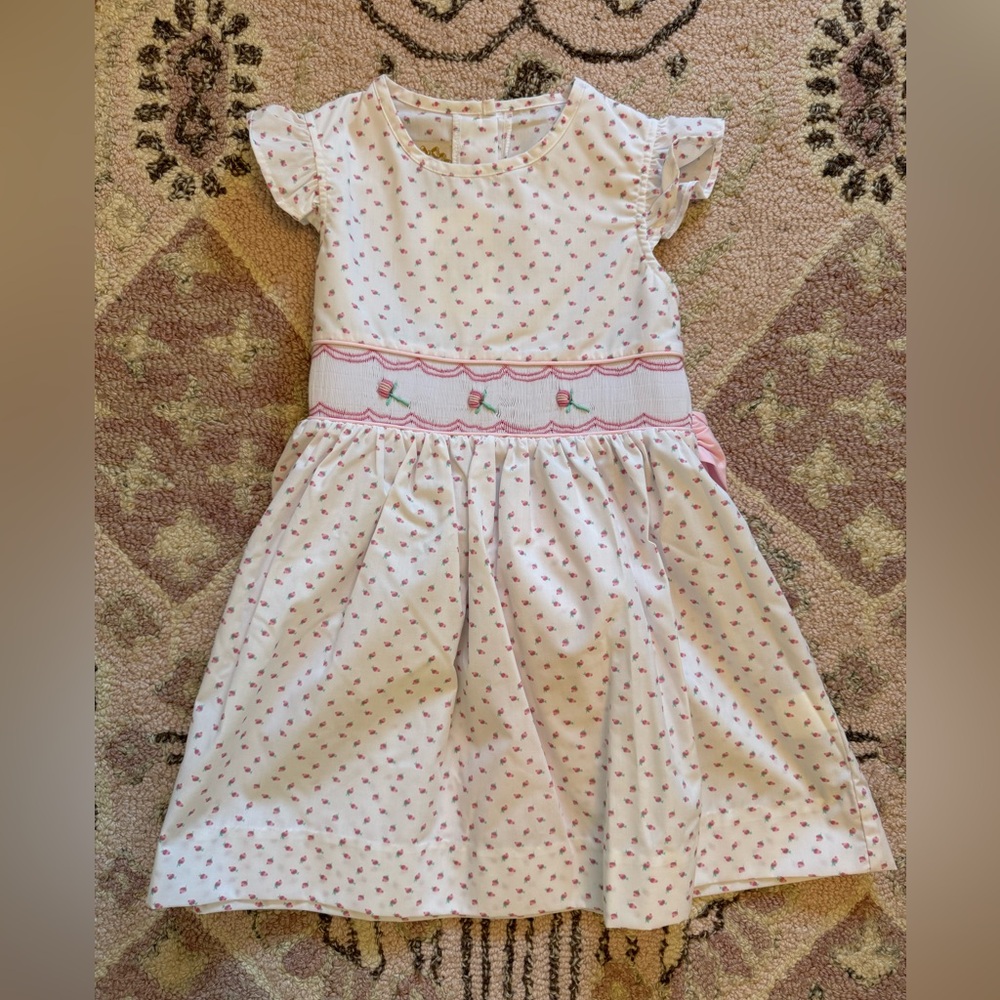 The Beaufort Bonnet Company Addie Angel Sleeve Dress - NWT - 5T